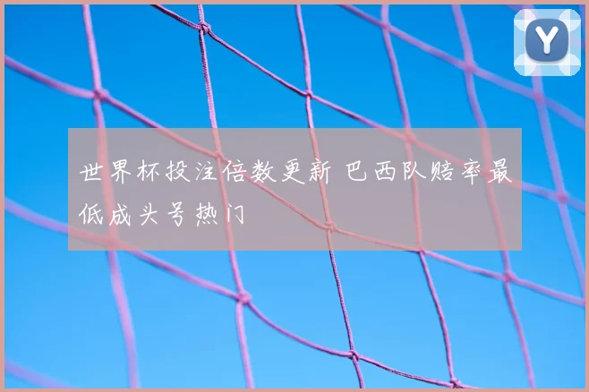 世界杯投注倍数更新 巴西队赔率最低成头号热门